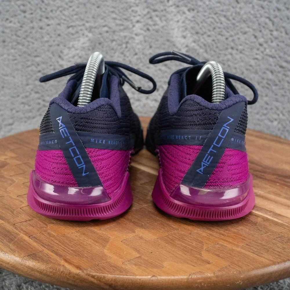 Nike React Metcon Turbo Blue Purple Training Sneaker CT1249-400 Women's Size 9.5